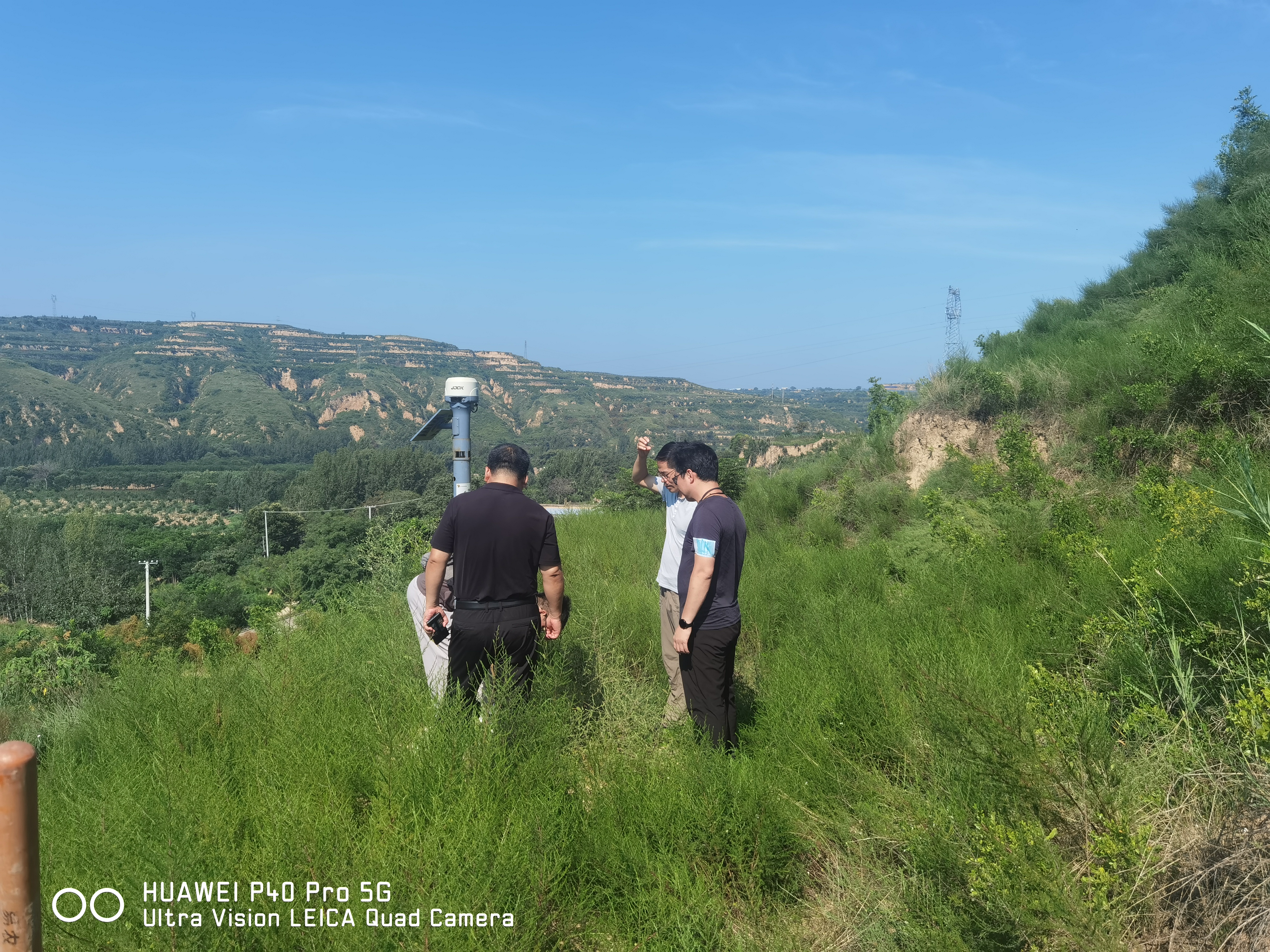 我公司持续推进2022年地质灾害普适型监测预警项目初验工作