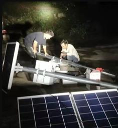 我公司为陕西镇巴县一起滑坡提供应急监测工作
